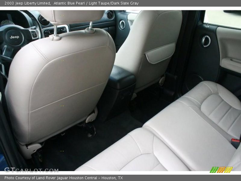 Atlantic Blue Pearl / Light Taupe/Dark Slate Gray 2003 Jeep Liberty Limited