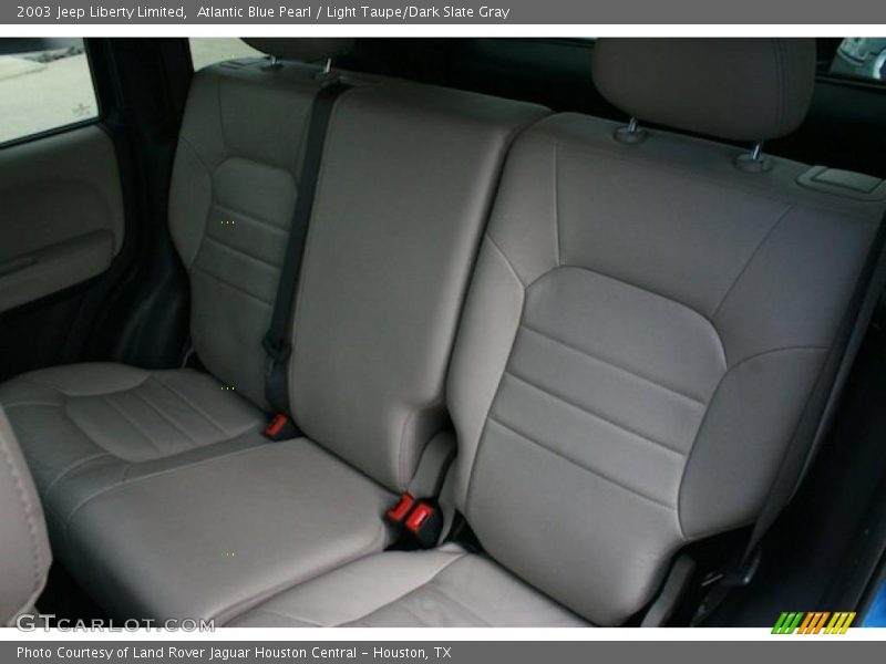 Atlantic Blue Pearl / Light Taupe/Dark Slate Gray 2003 Jeep Liberty Limited