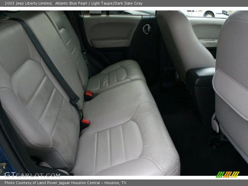 Atlantic Blue Pearl / Light Taupe/Dark Slate Gray 2003 Jeep Liberty Limited