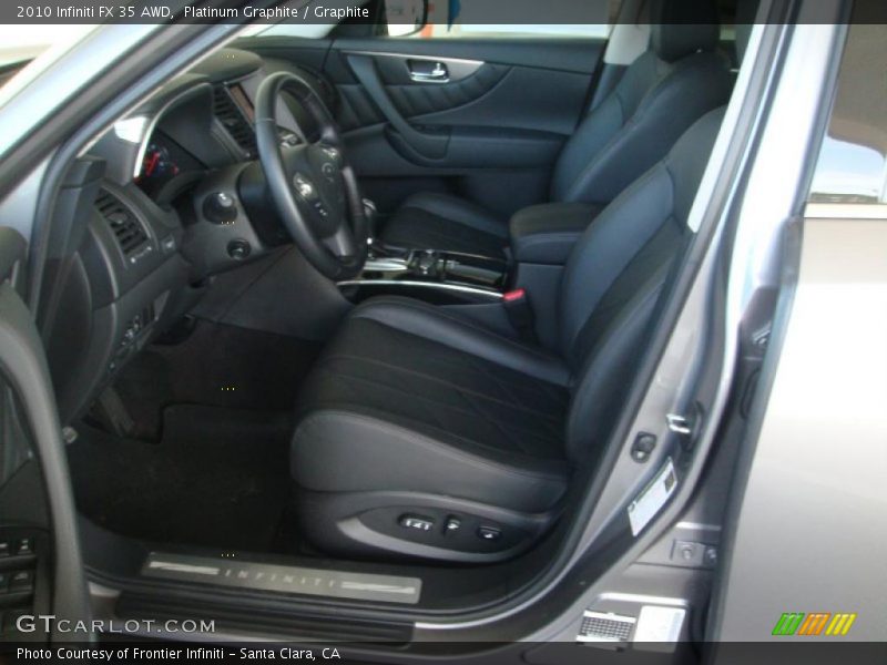Platinum Graphite / Graphite 2010 Infiniti FX 35 AWD