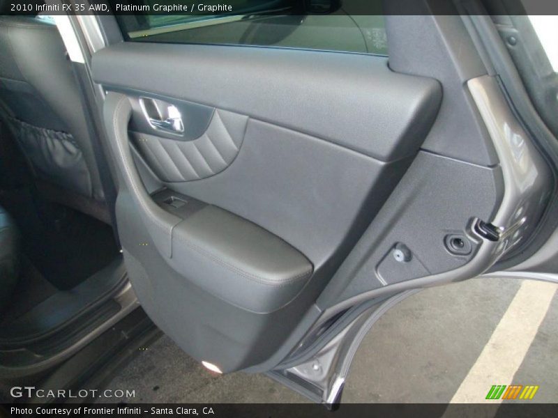 Platinum Graphite / Graphite 2010 Infiniti FX 35 AWD