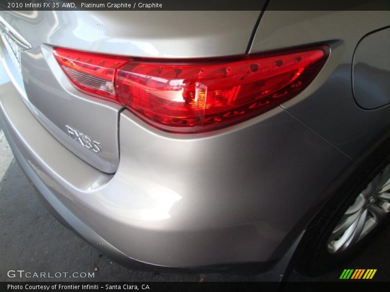Platinum Graphite / Graphite 2010 Infiniti FX 35 AWD