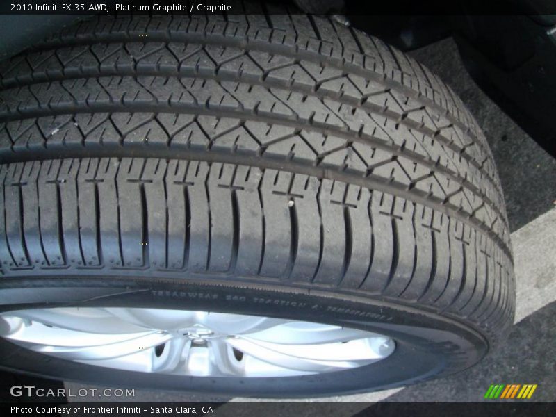 Platinum Graphite / Graphite 2010 Infiniti FX 35 AWD