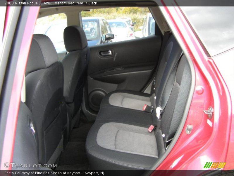Venom Red Pearl / Black 2008 Nissan Rogue SL AWD