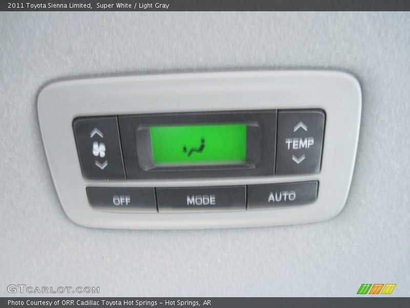 Super White / Light Gray 2011 Toyota Sienna Limited