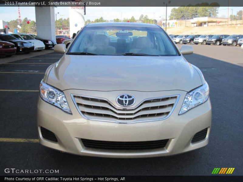 Sandy Beach Metallic / Bisque 2011 Toyota Camry LE