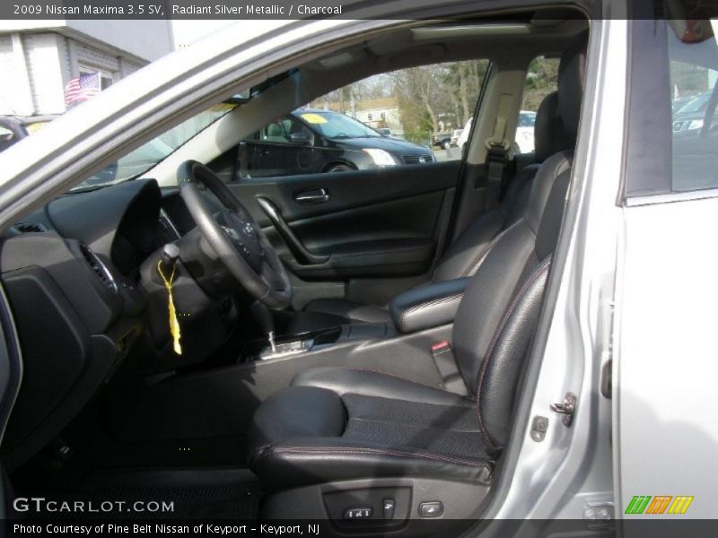 Radiant Silver Metallic / Charcoal 2009 Nissan Maxima 3.5 SV