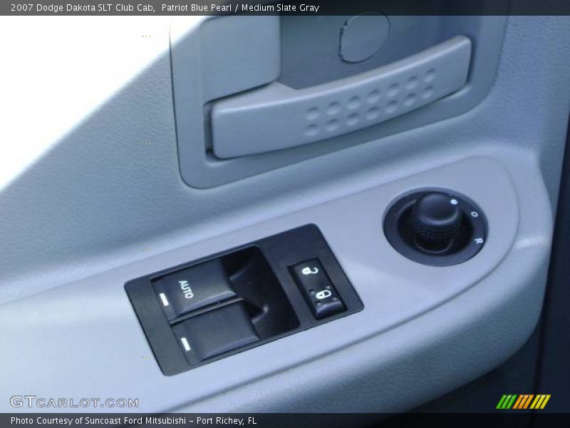 Patriot Blue Pearl / Medium Slate Gray 2007 Dodge Dakota SLT Club Cab