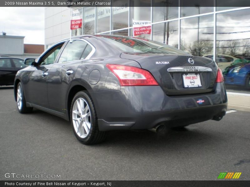 Dark Slate Metallic / Charcoal 2009 Nissan Maxima 3.5 S