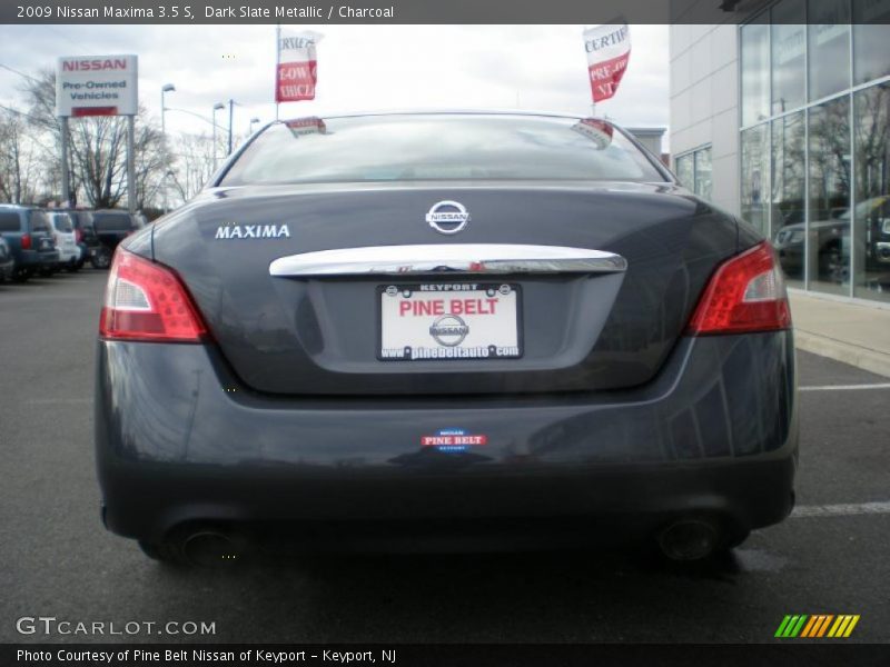 Dark Slate Metallic / Charcoal 2009 Nissan Maxima 3.5 S
