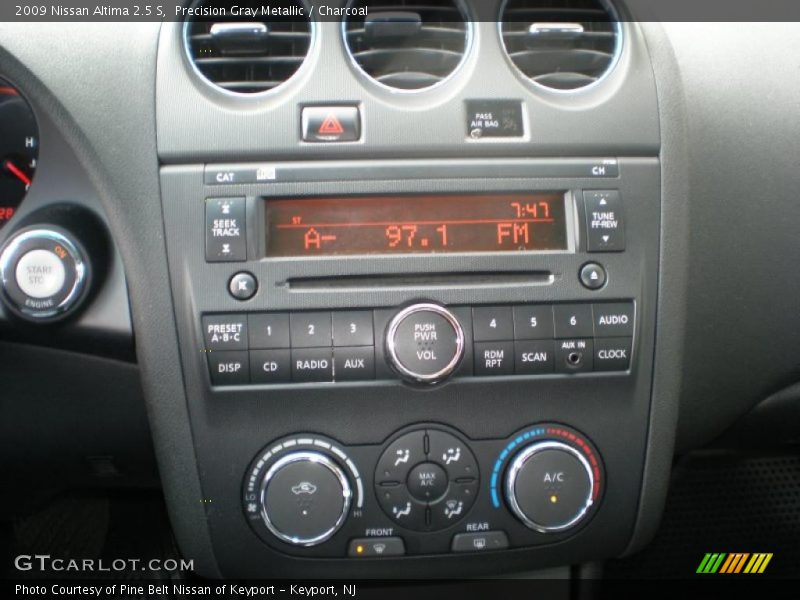 Precision Gray Metallic / Charcoal 2009 Nissan Altima 2.5 S