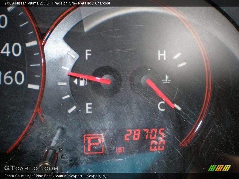 Precision Gray Metallic / Charcoal 2009 Nissan Altima 2.5 S