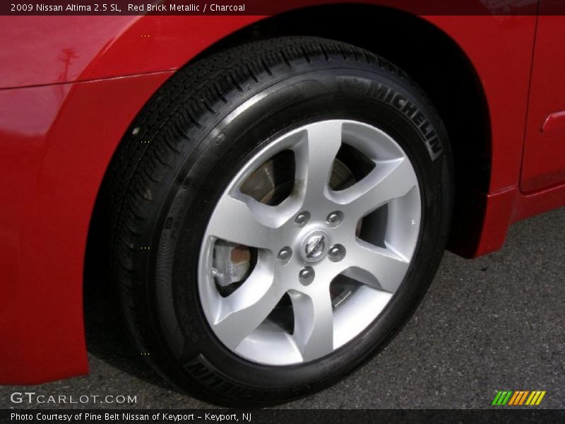 Red Brick Metallic / Charcoal 2009 Nissan Altima 2.5 SL