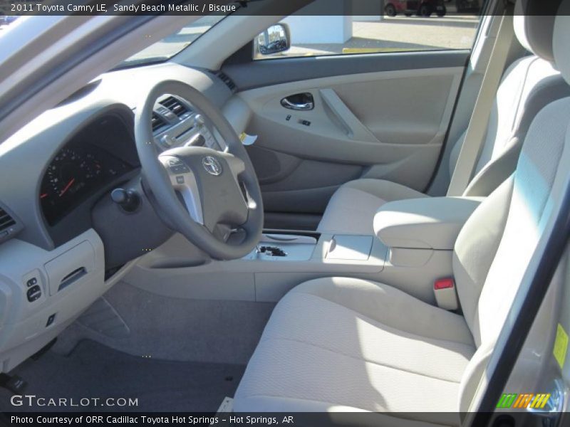 Sandy Beach Metallic / Bisque 2011 Toyota Camry LE