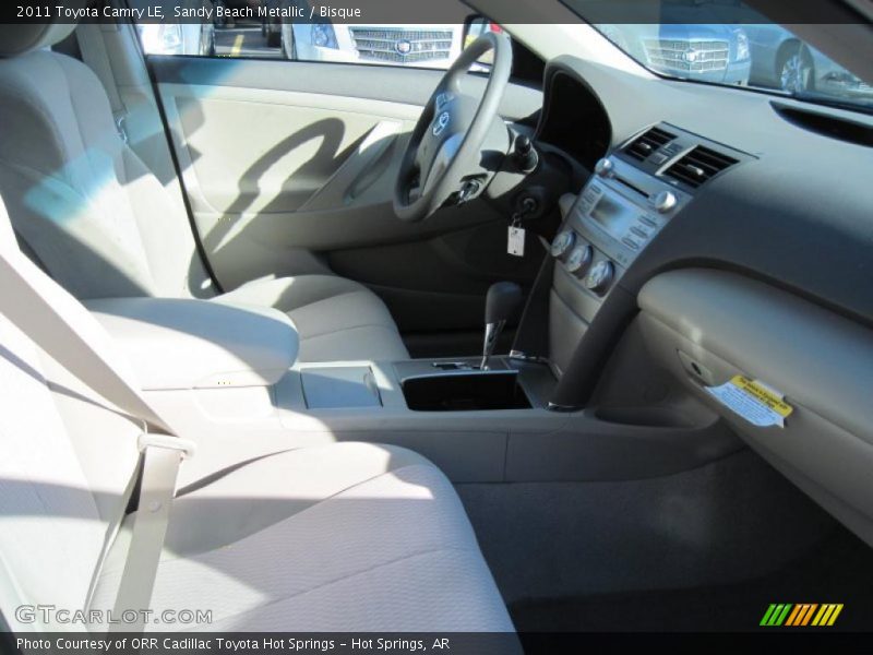 Sandy Beach Metallic / Bisque 2011 Toyota Camry LE