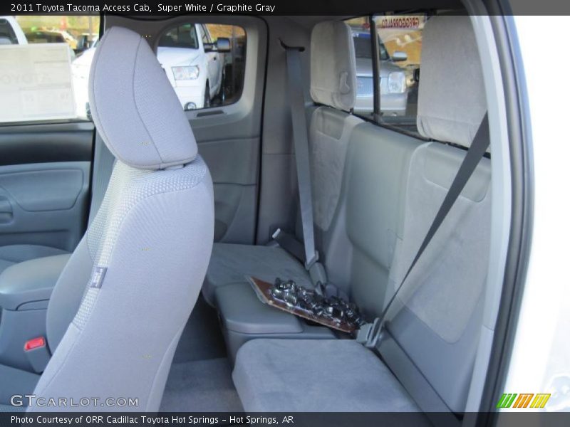 Super White / Graphite Gray 2011 Toyota Tacoma Access Cab