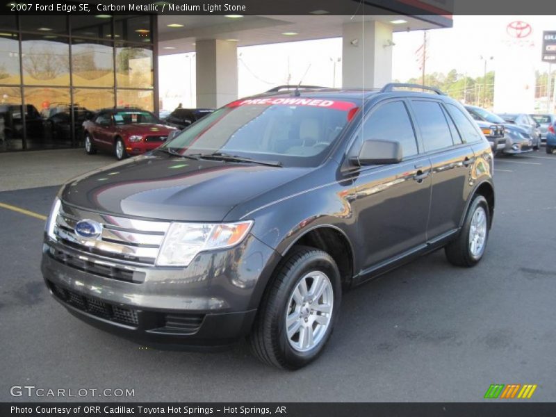 Carbon Metallic / Medium Light Stone 2007 Ford Edge SE