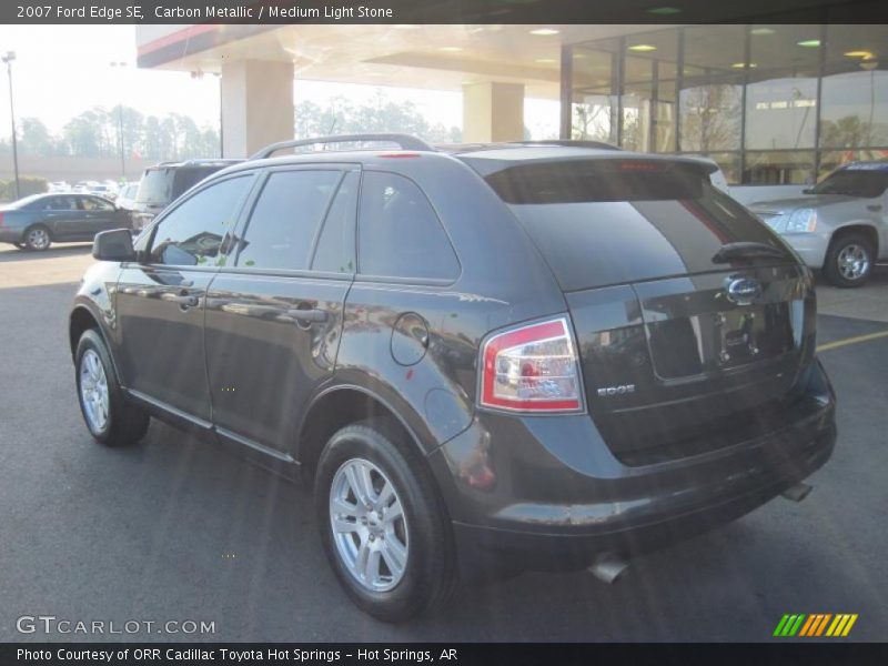 Carbon Metallic / Medium Light Stone 2007 Ford Edge SE