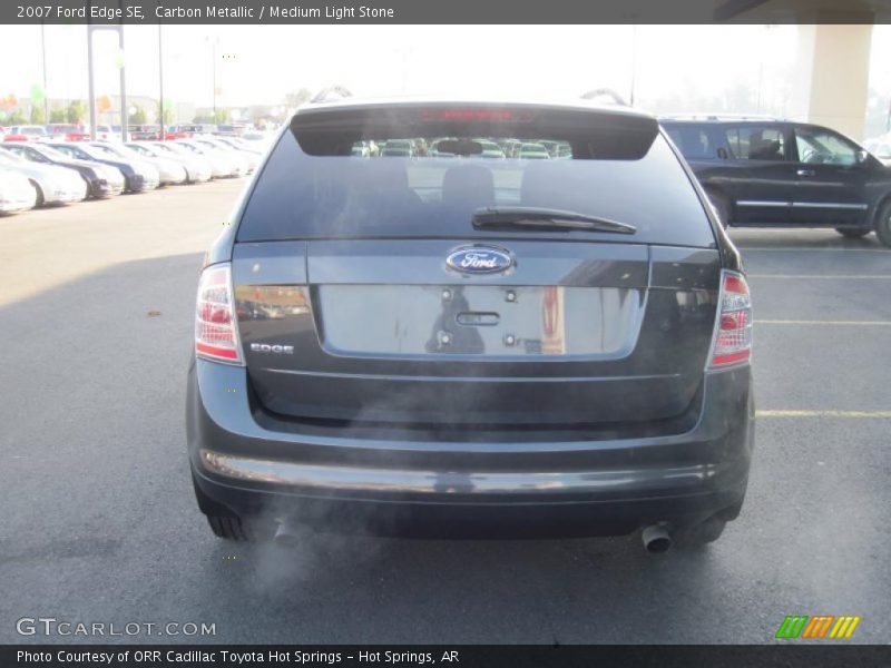 Carbon Metallic / Medium Light Stone 2007 Ford Edge SE