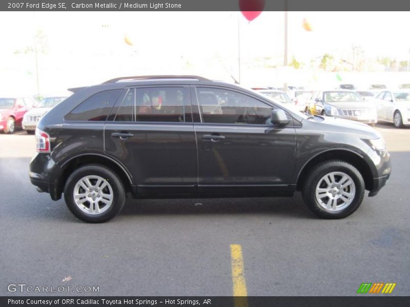 Carbon Metallic / Medium Light Stone 2007 Ford Edge SE