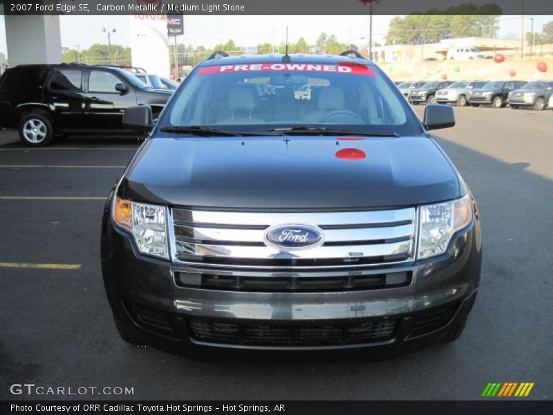 Carbon Metallic / Medium Light Stone 2007 Ford Edge SE