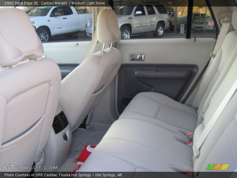Carbon Metallic / Medium Light Stone 2007 Ford Edge SE