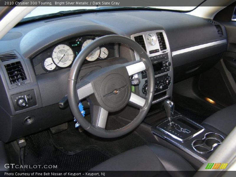 Bright Silver Metallic / Dark Slate Gray 2010 Chrysler 300 Touring