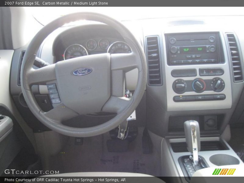 Carbon Metallic / Medium Light Stone 2007 Ford Edge SE