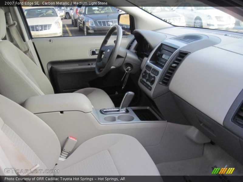 Carbon Metallic / Medium Light Stone 2007 Ford Edge SE