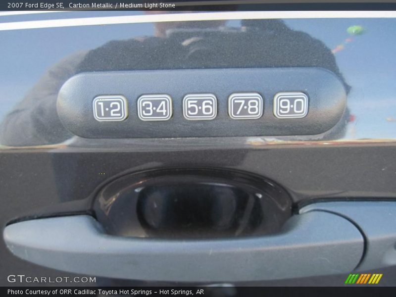 Carbon Metallic / Medium Light Stone 2007 Ford Edge SE