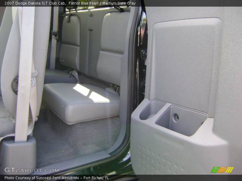 Patriot Blue Pearl / Medium Slate Gray 2007 Dodge Dakota SLT Club Cab