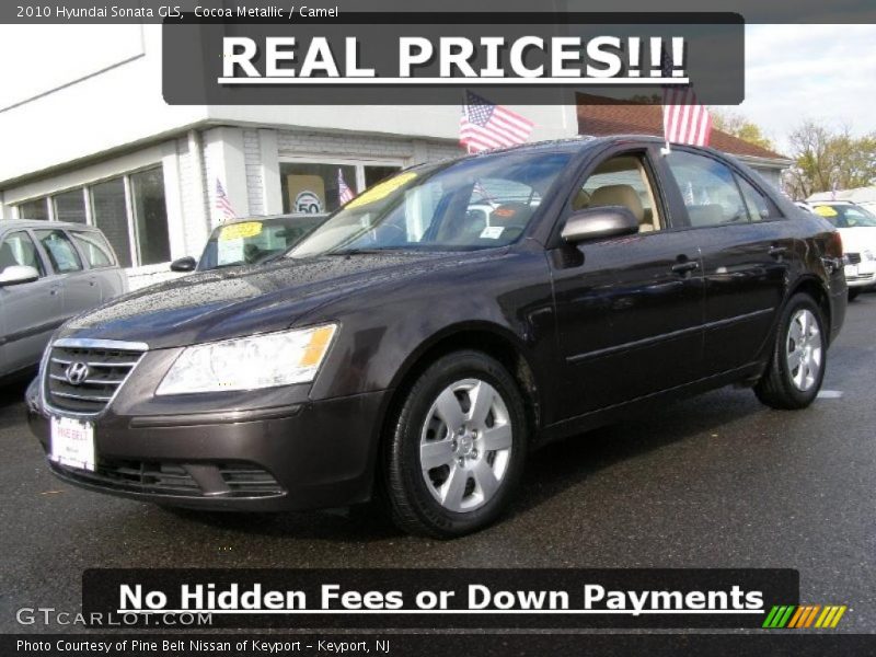Cocoa Metallic / Camel 2010 Hyundai Sonata GLS