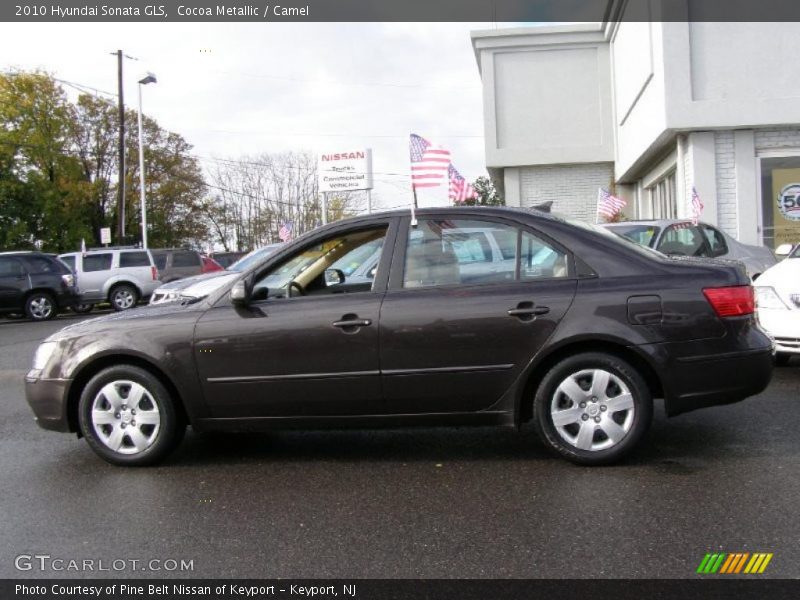 Cocoa Metallic / Camel 2010 Hyundai Sonata GLS