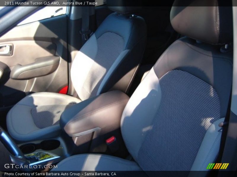  2011 Tucson GLS AWD Taupe Interior
