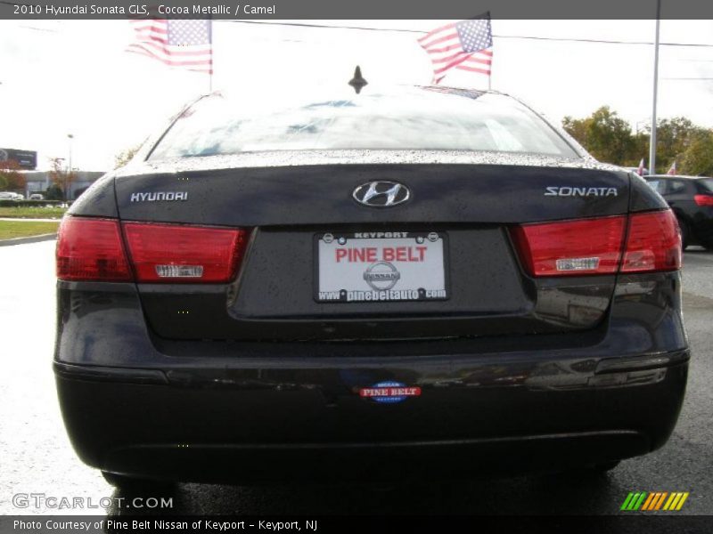 Cocoa Metallic / Camel 2010 Hyundai Sonata GLS