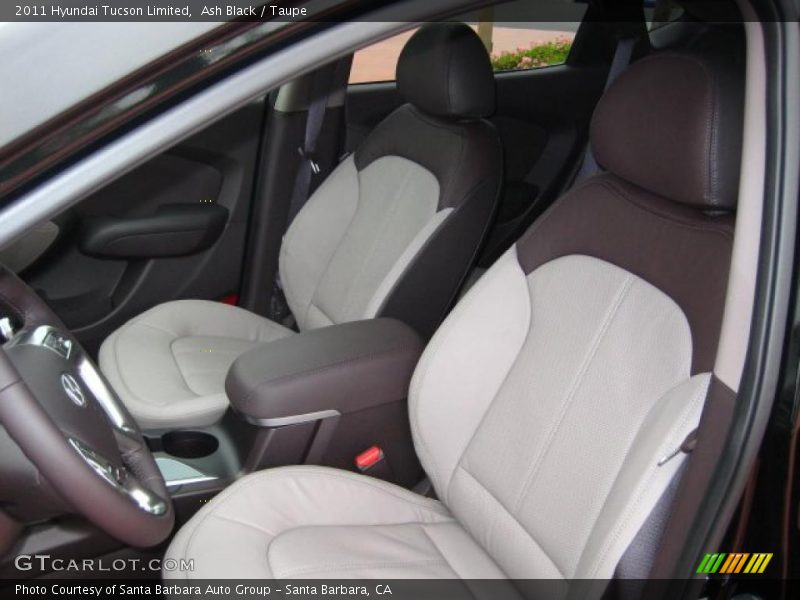  2011 Tucson Limited Taupe Interior