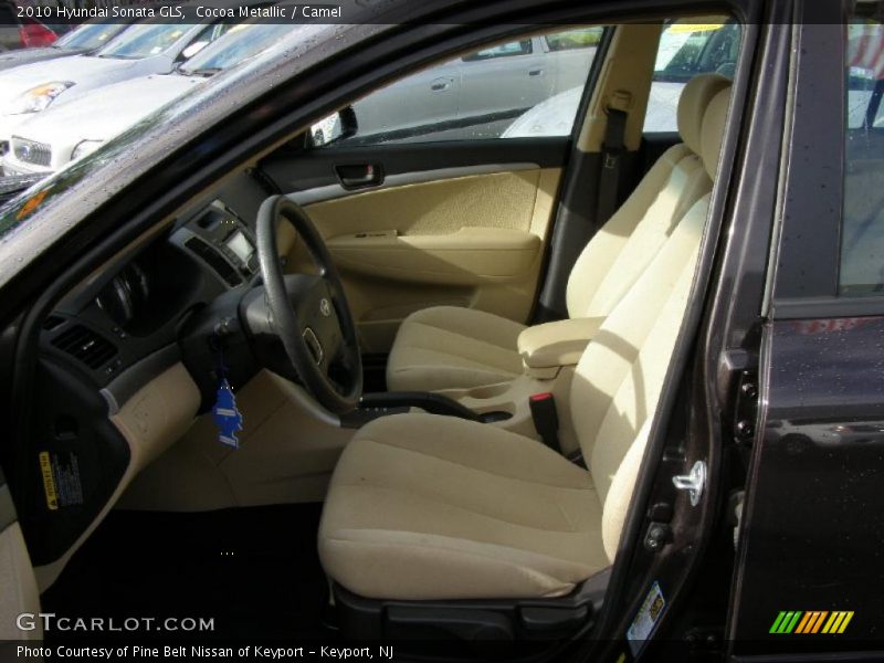 Cocoa Metallic / Camel 2010 Hyundai Sonata GLS