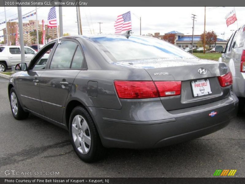 Willow Gray / Gray 2010 Hyundai Sonata GLS