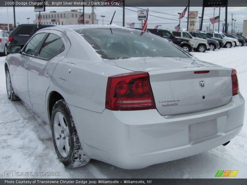 Bright Silver Metallic / Dark Slate Gray 2008 Dodge Charger SE