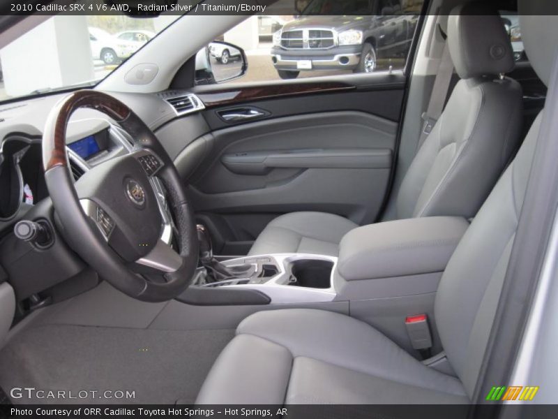 Radiant Silver / Titanium/Ebony 2010 Cadillac SRX 4 V6 AWD