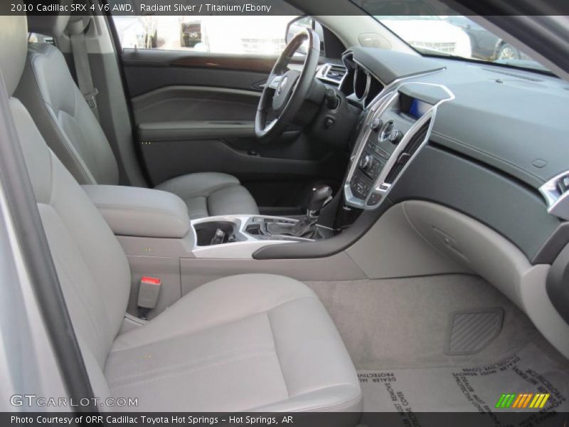Radiant Silver / Titanium/Ebony 2010 Cadillac SRX 4 V6 AWD