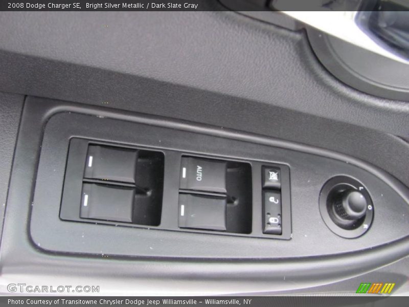 Bright Silver Metallic / Dark Slate Gray 2008 Dodge Charger SE