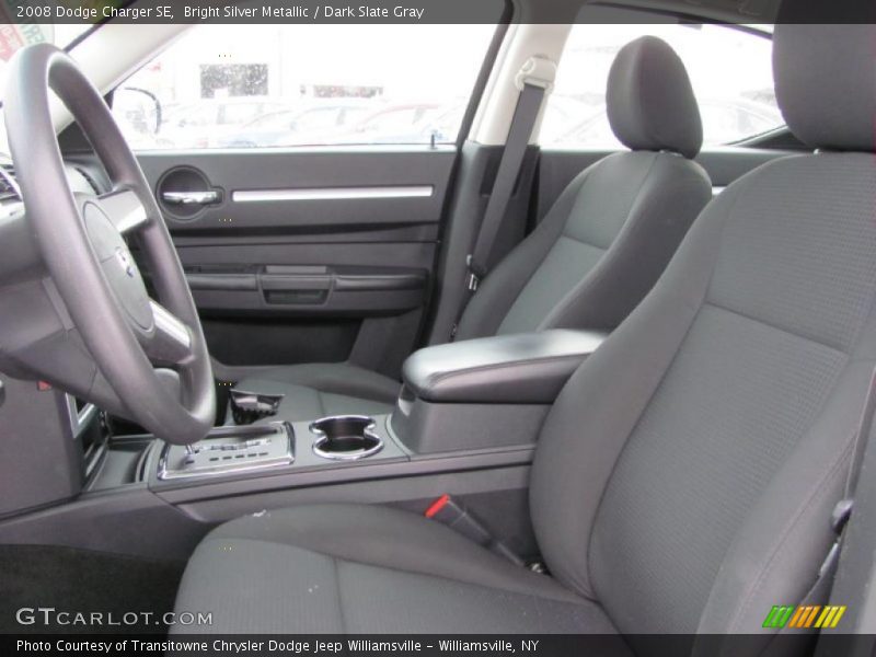 Bright Silver Metallic / Dark Slate Gray 2008 Dodge Charger SE