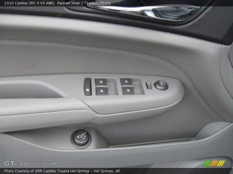 Radiant Silver / Titanium/Ebony 2010 Cadillac SRX 4 V6 AWD