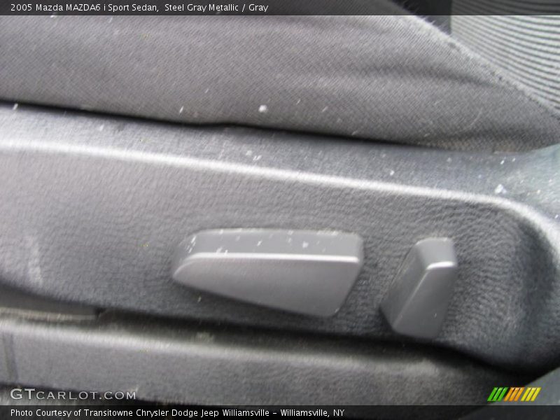 Steel Gray Metallic / Gray 2005 Mazda MAZDA6 i Sport Sedan