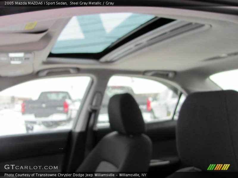 Steel Gray Metallic / Gray 2005 Mazda MAZDA6 i Sport Sedan