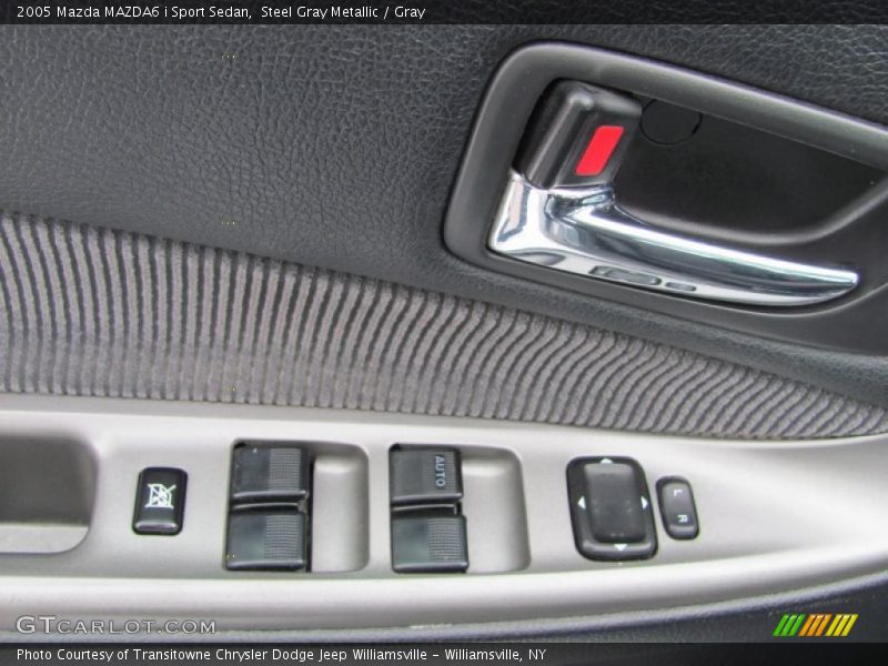 Steel Gray Metallic / Gray 2005 Mazda MAZDA6 i Sport Sedan