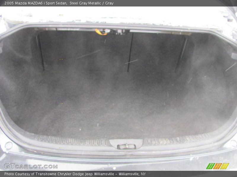 Steel Gray Metallic / Gray 2005 Mazda MAZDA6 i Sport Sedan