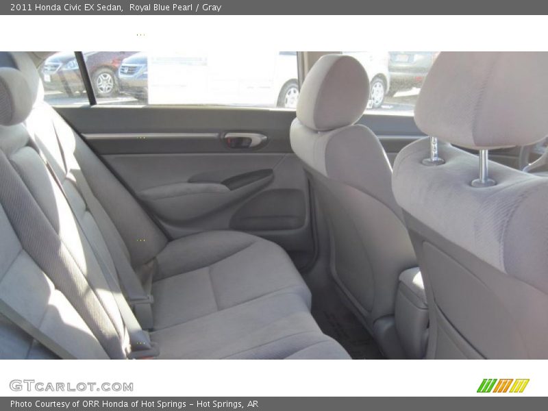 Royal Blue Pearl / Gray 2011 Honda Civic EX Sedan
