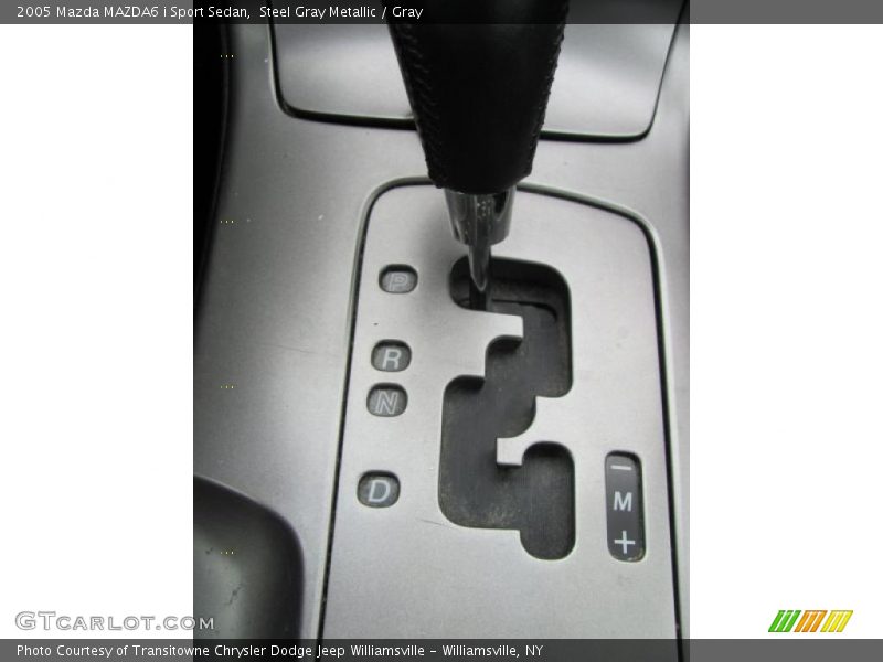 Steel Gray Metallic / Gray 2005 Mazda MAZDA6 i Sport Sedan